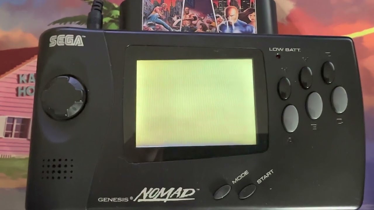 Megadrive compilation with custom cart hardware