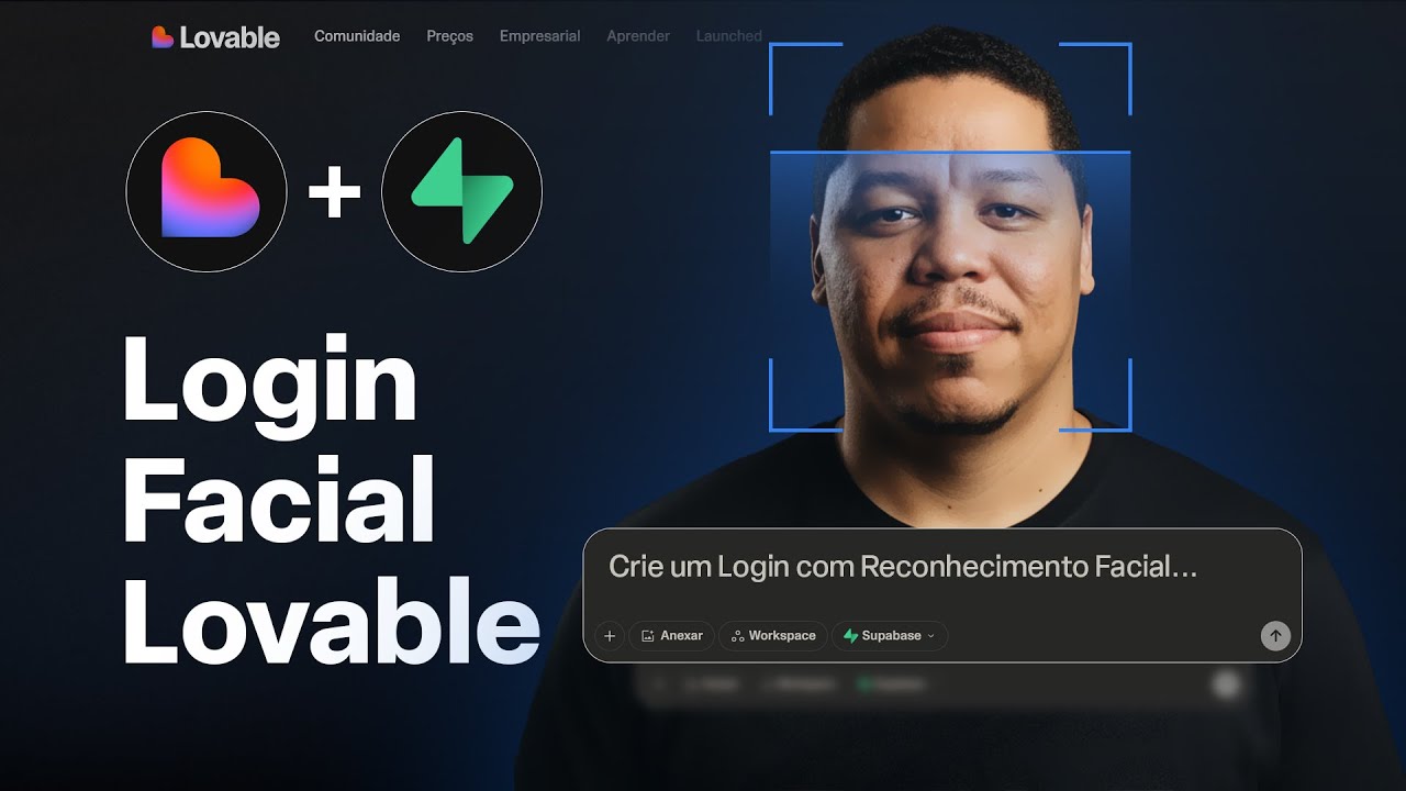 TUTORIAL LOVABLE 2025: Como Criar Sistema de Login com Reconhecimento Facial (Passo a Passo)