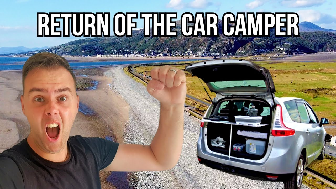 I'M BACK! Car Camping REVENGE In Wales | VANLIFE UK