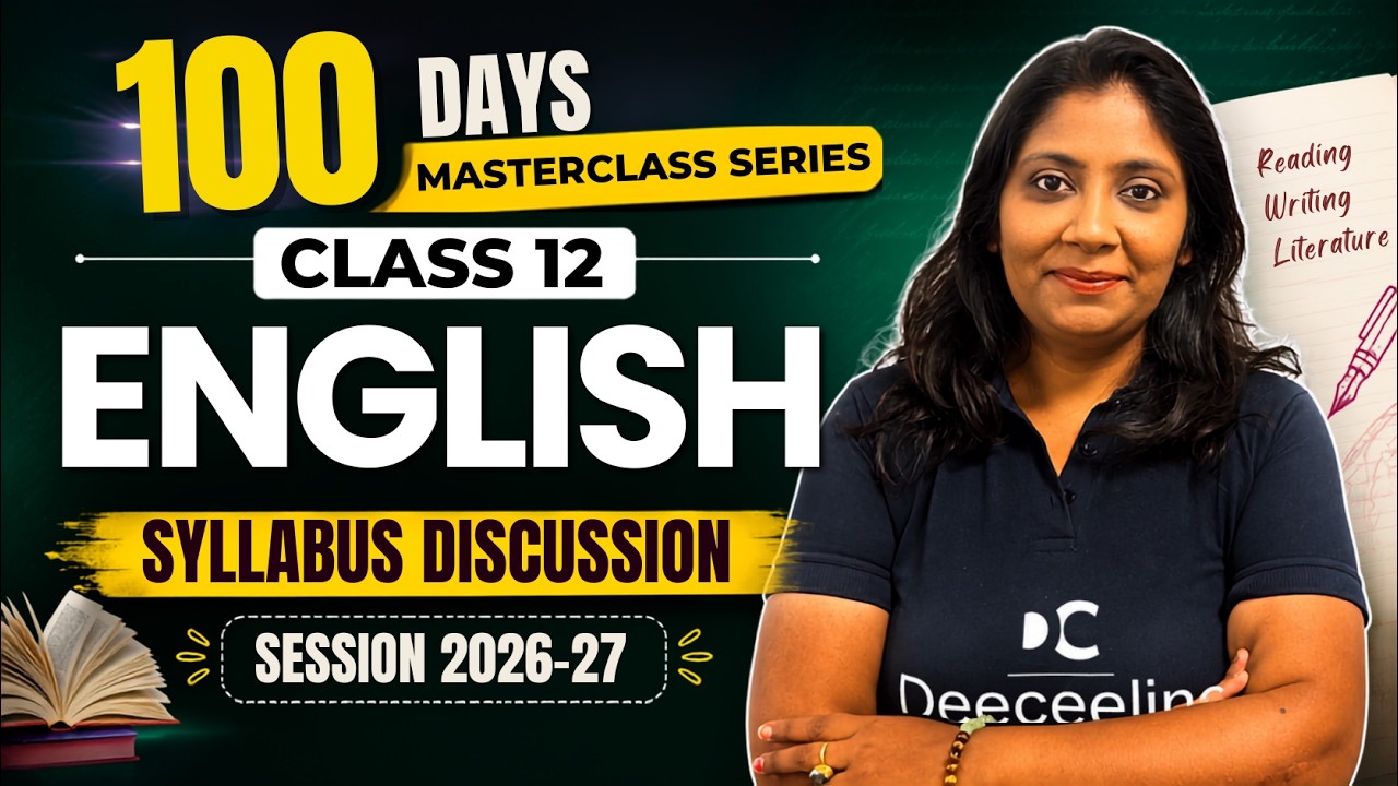 Introduction to Syllabus | Class 12 | English | 100 Days Masterclass Series