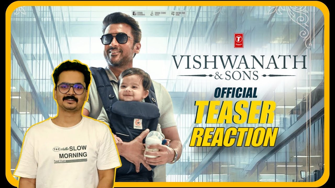 Viswanathan & Sons teaser reaction | suriya | venki atluri | gv prakash | mamitha | filmophile enter