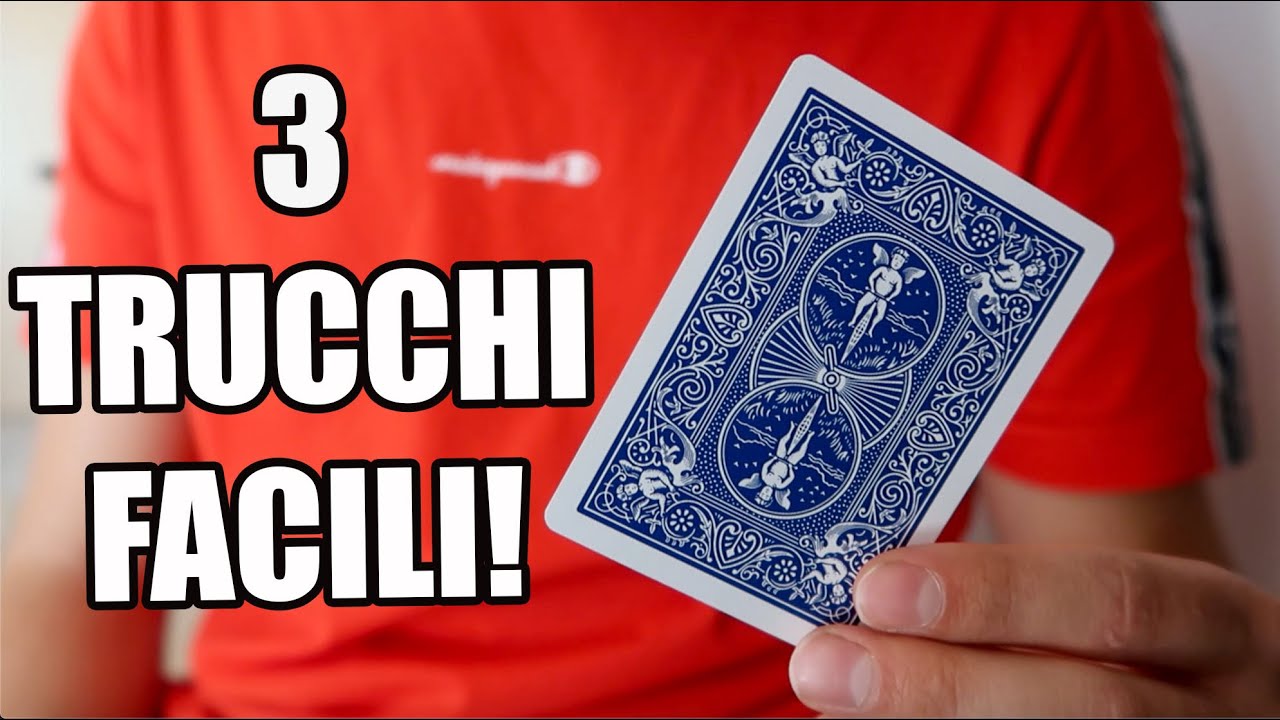 3 MAGIE CON UNA CARTA DOPPIO DORSO! Facilissime per stupire chiunque
