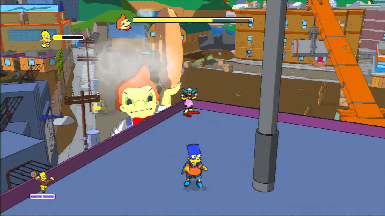 The Simpsons Game [Part 7: Shadow of the Colossal Donut]
