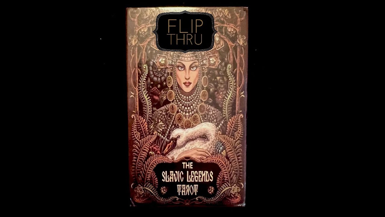 The Slavic Legends Tarot - a tarot deck flip thru