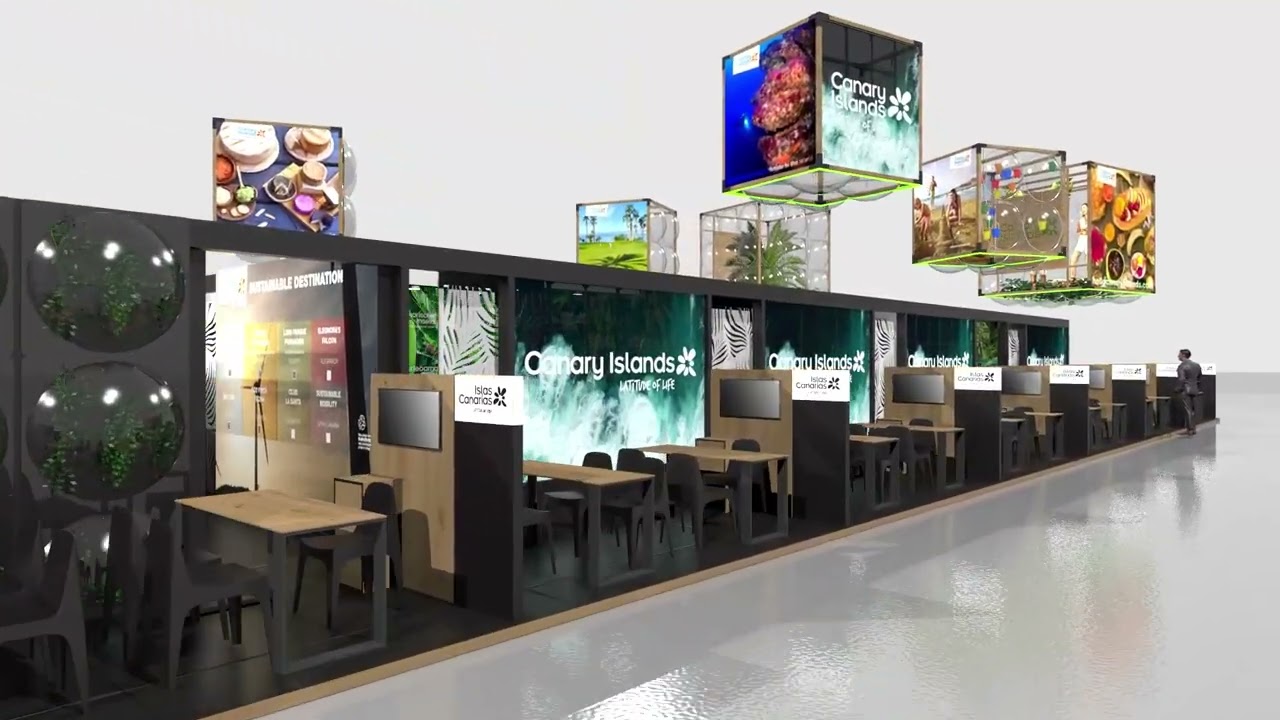 Stand de Canarias en la WTM London 2023