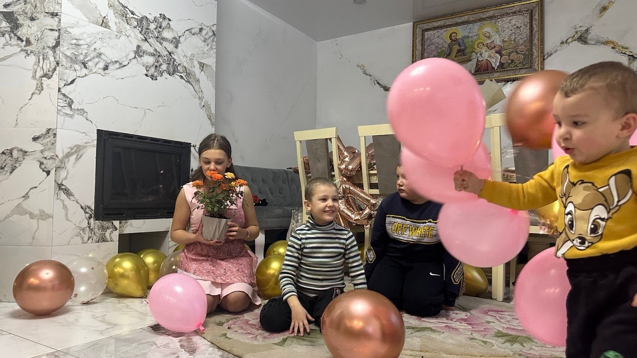 After the birthday, I🎈clean up the decor, make a flower bun, and save the old basket.🏵️
