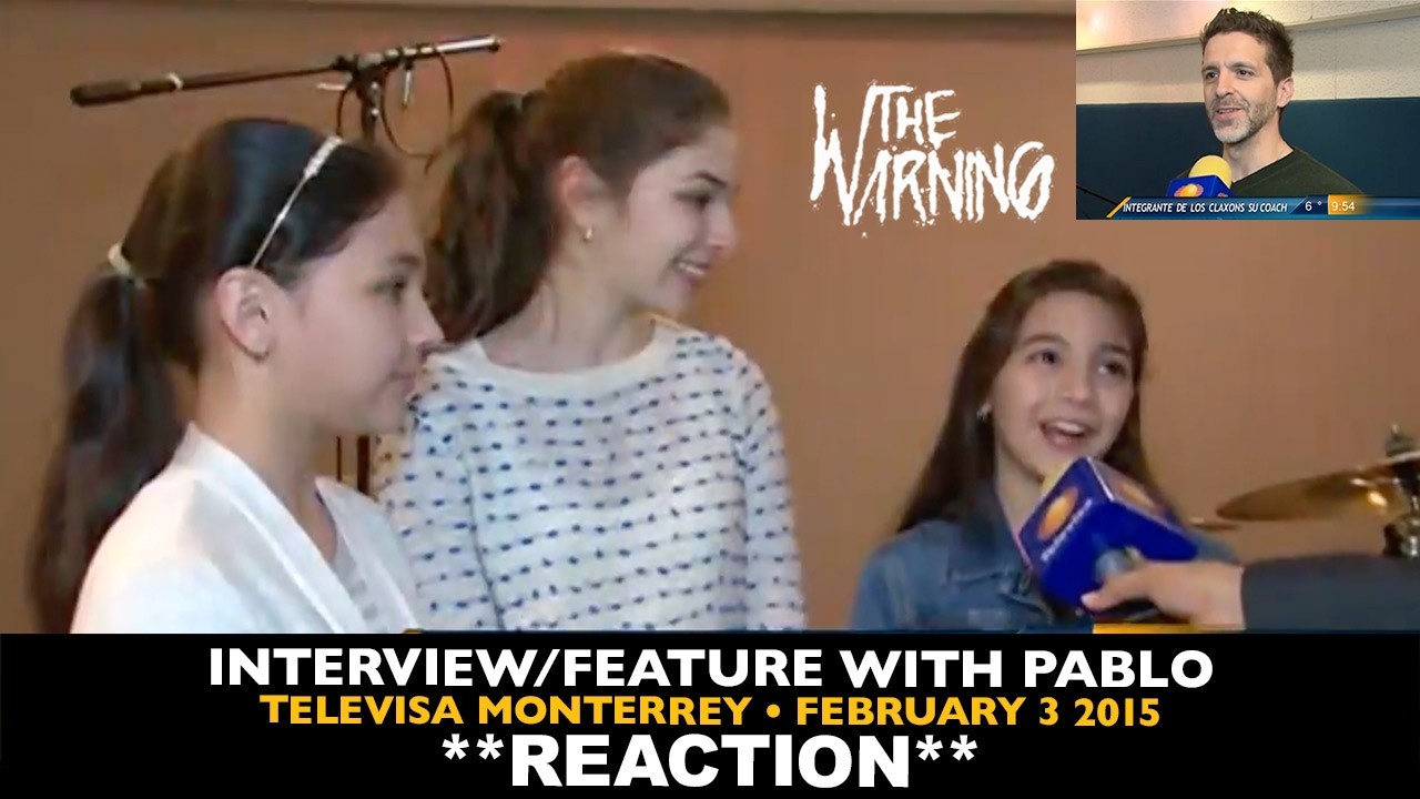 Reaction: The Warning with Pablo (Feb 2015 Televisa Monterrey)