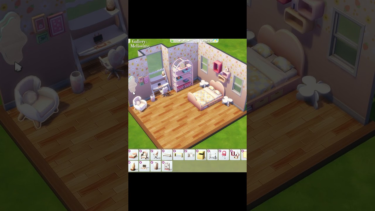 The Sims 4 - Pastel Pop Kit - Chambre Pastel