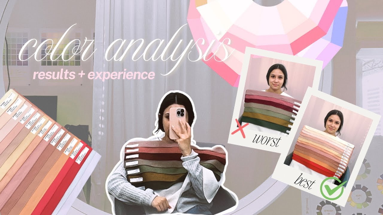 I GOT A PROFESSIONAL KOREAN COLOR ANALYSIS | light spring color season analysis results + tips