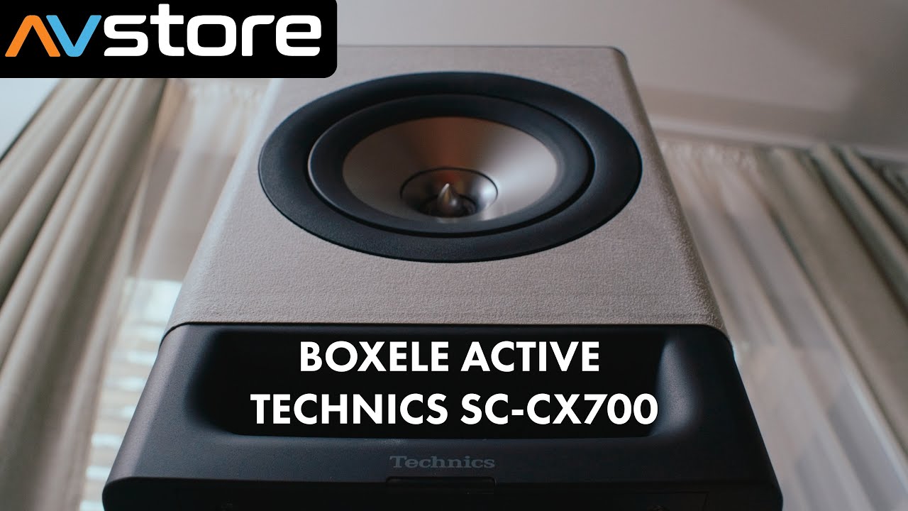 Boxele Active Technics SC-CX700 la AVstore.ro - Prezentare & demo audio