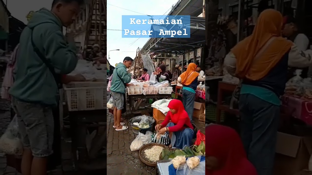 Keramaian Pasar Ampel Boyolali (Pasar Tradisional) #pasarampel #pasartradisional #shorts