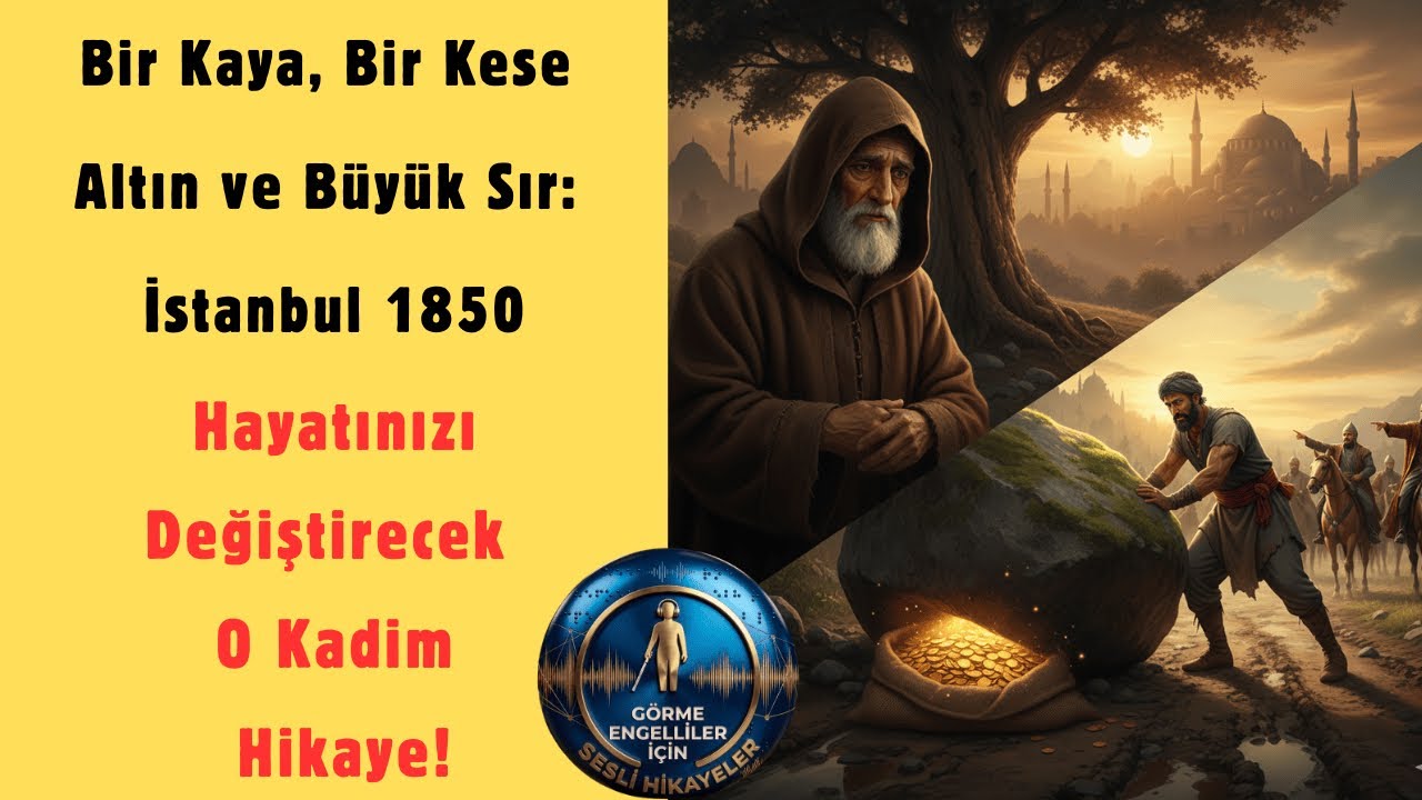 Bir Kaya, Bir Kese Altın ve Büyük Sır, İstanbul 1850 - Hayatınızı Değiştirecek O Kadim Hikaye…