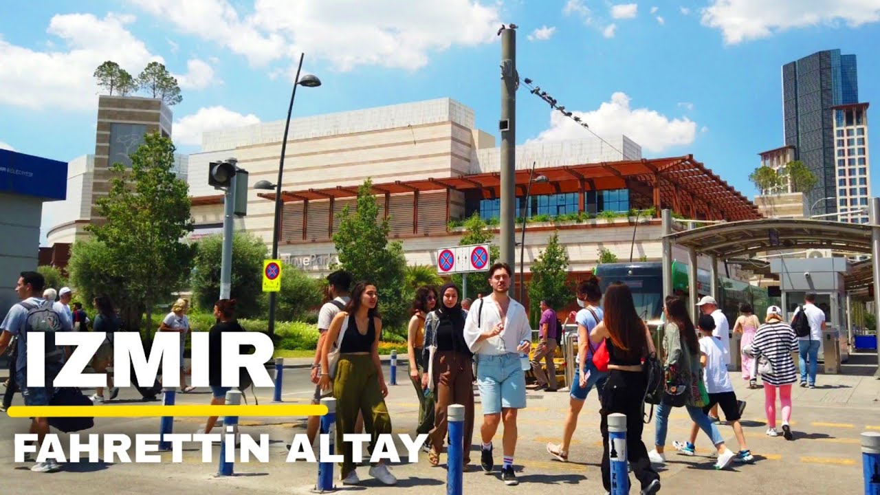 Izmir Walking Tour: Fahrettin Altay & İstinye Park | Travel Turkey 2022 | 4K UHD 60fps