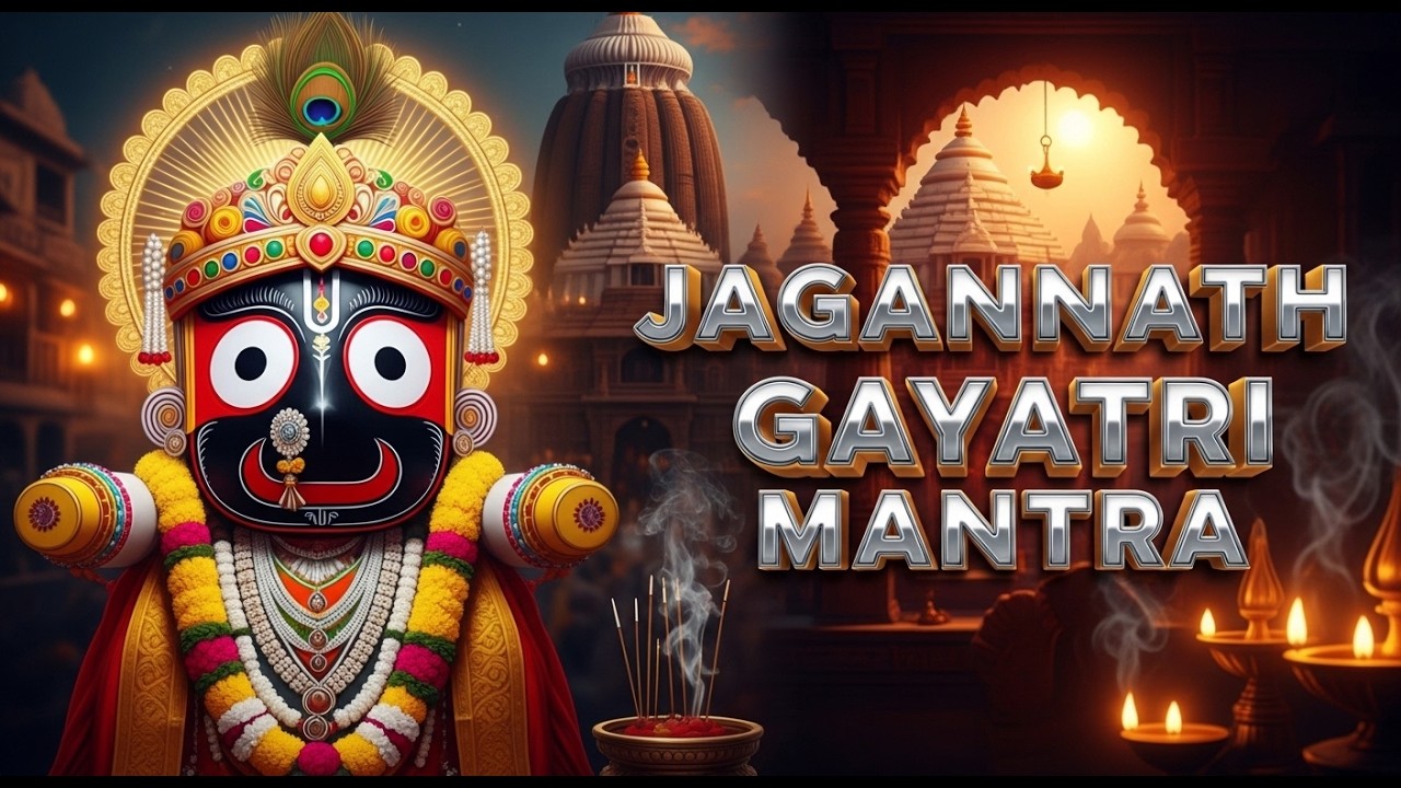 Jagannath Gayatri Mantra | Divine Blessings, Peace & Spiritual Awakening | 1 Hour Powerful Chanting