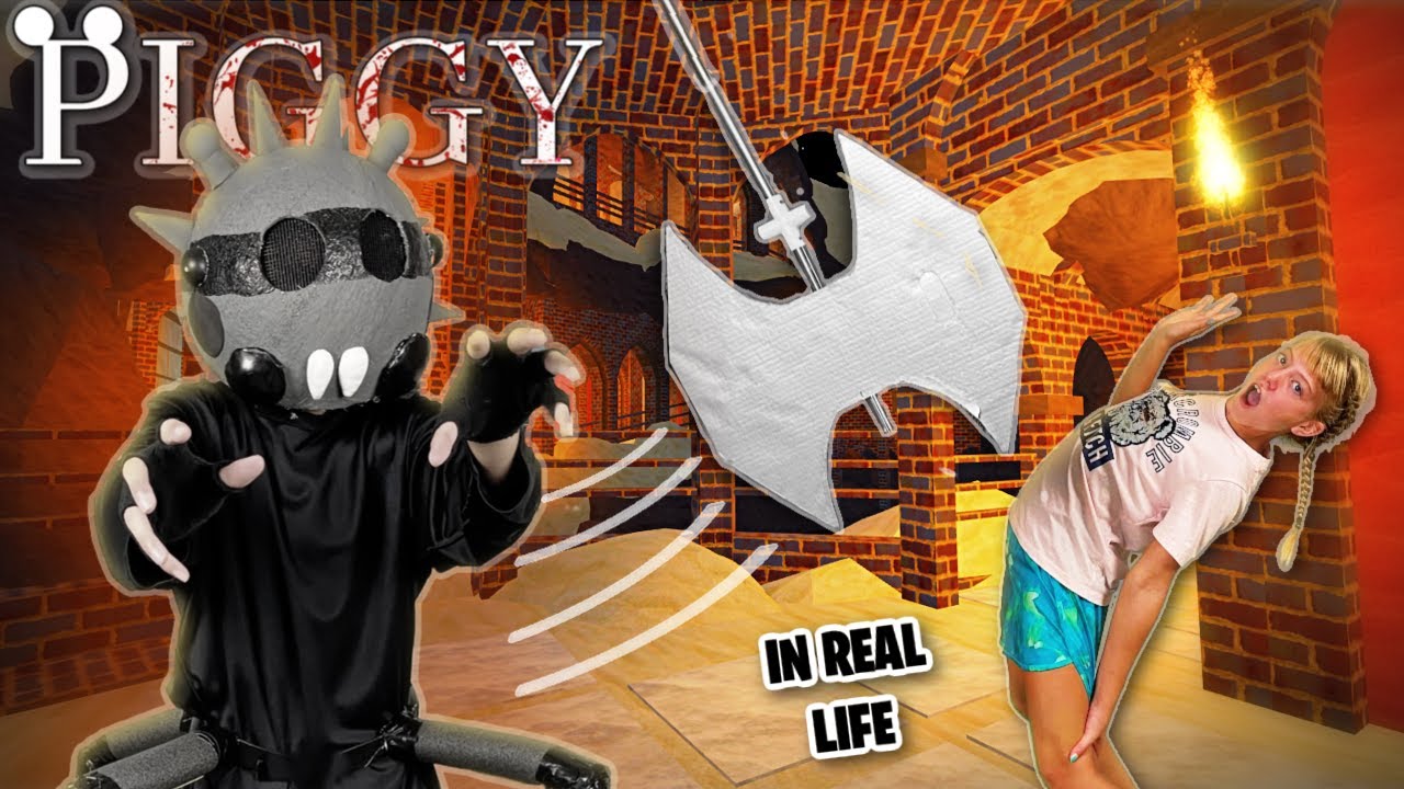 Побег из Roblox Piggy в реальной жизни | Храм