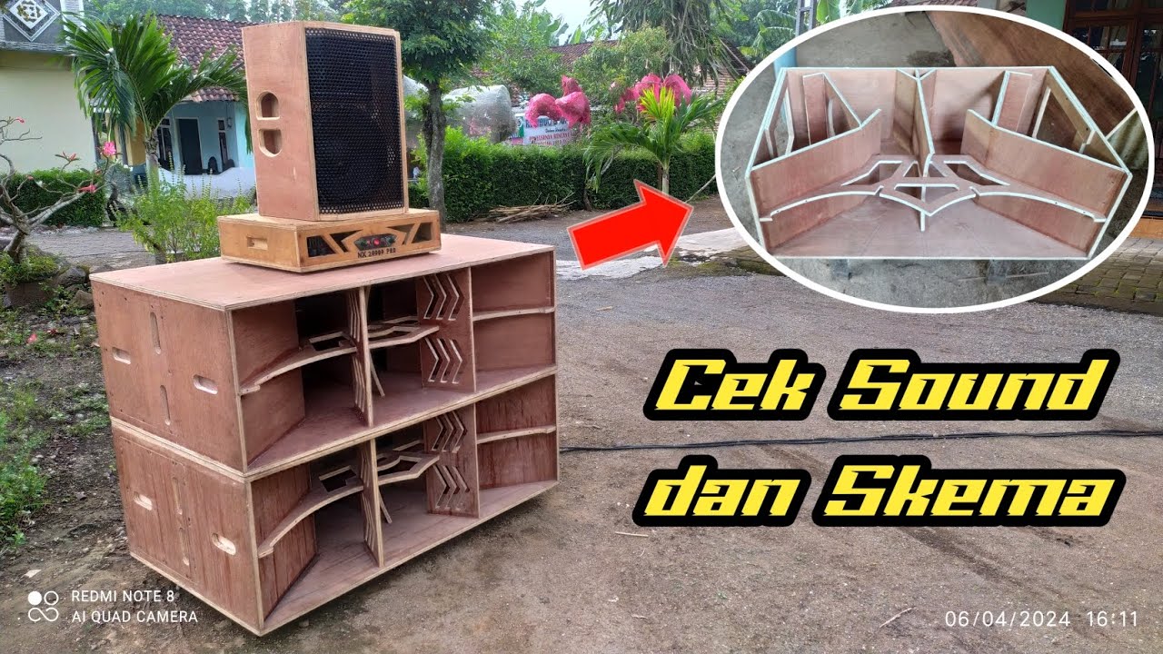 Box F1 Gen 2 versi 12 inch - Cek sound dan Skema Lengkap