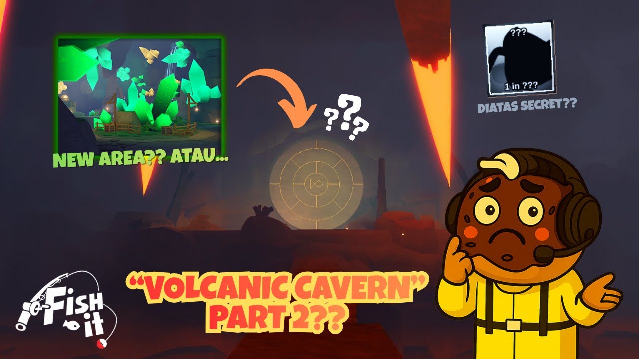 NEW AREA LAVA BASIN!! MAU ADA RARITY DIATAS 'SECRET'??😱 | FISH IT! ROBLOX INDONESIA
