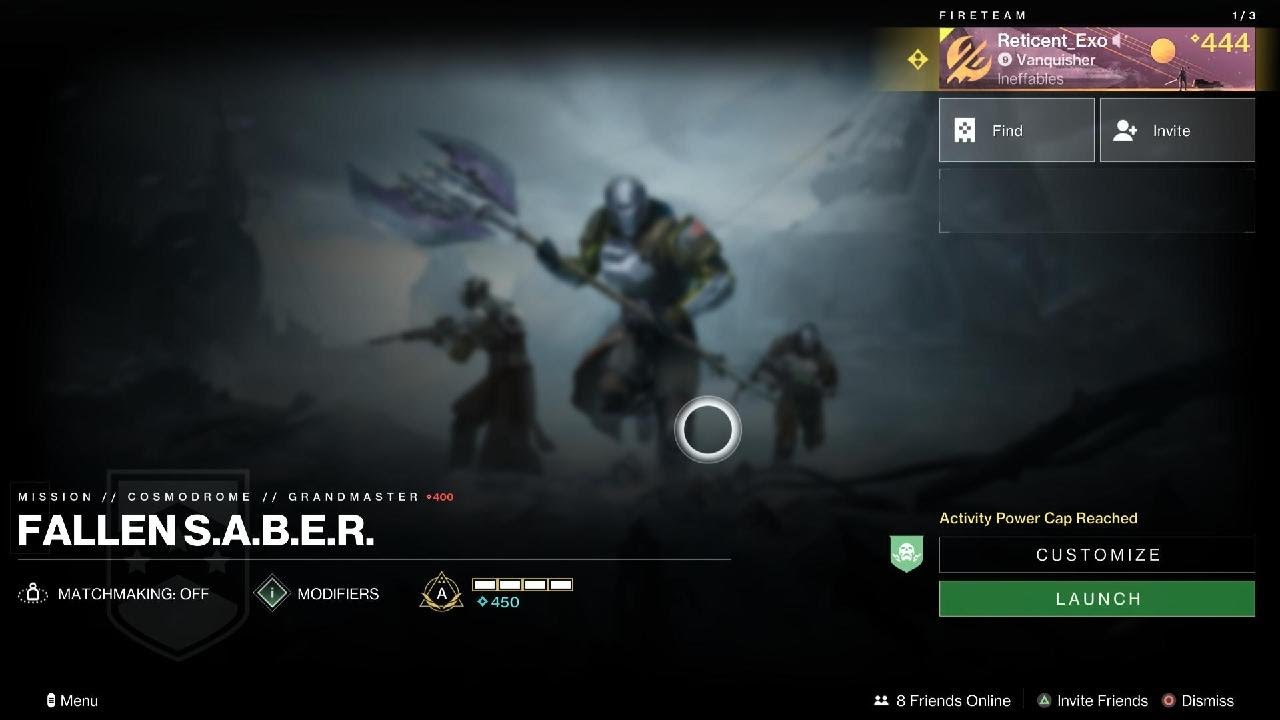 Destiny 2 | Fallen S.A.B.E.R. with Warlock Getaway Artist Build