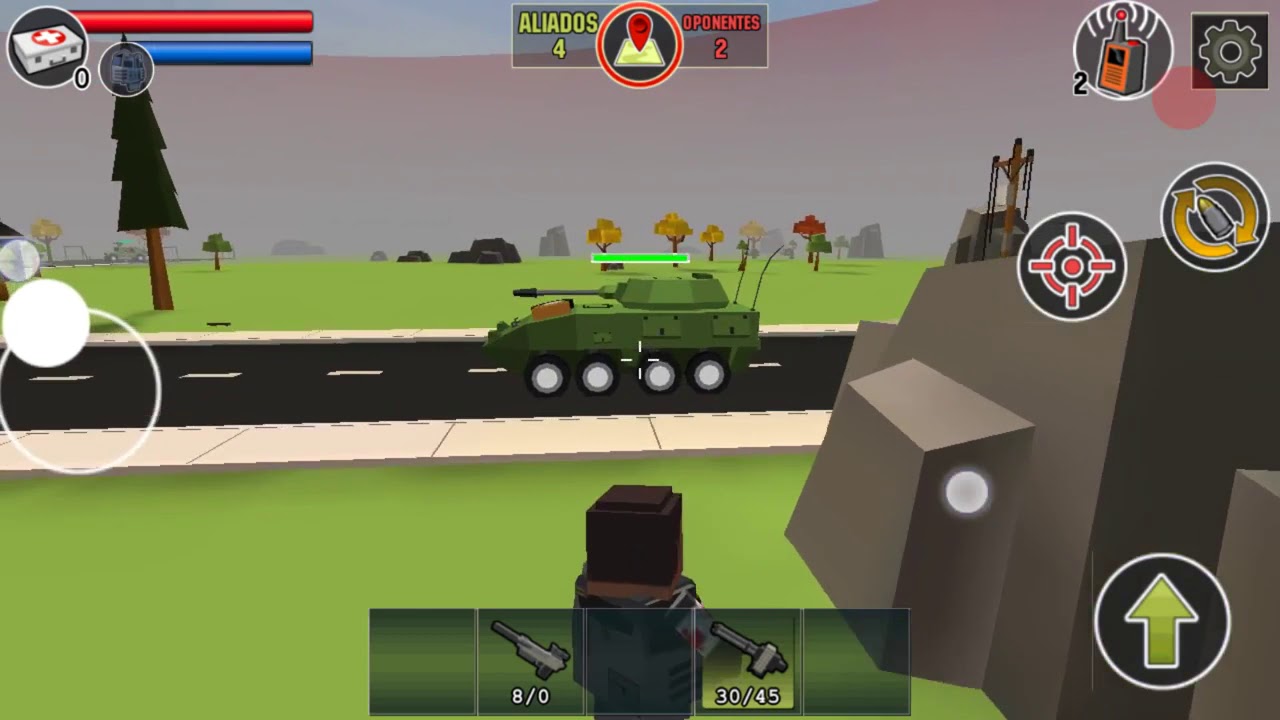Probando el modo por equipos - Pixel's Unknown Battle Ground
