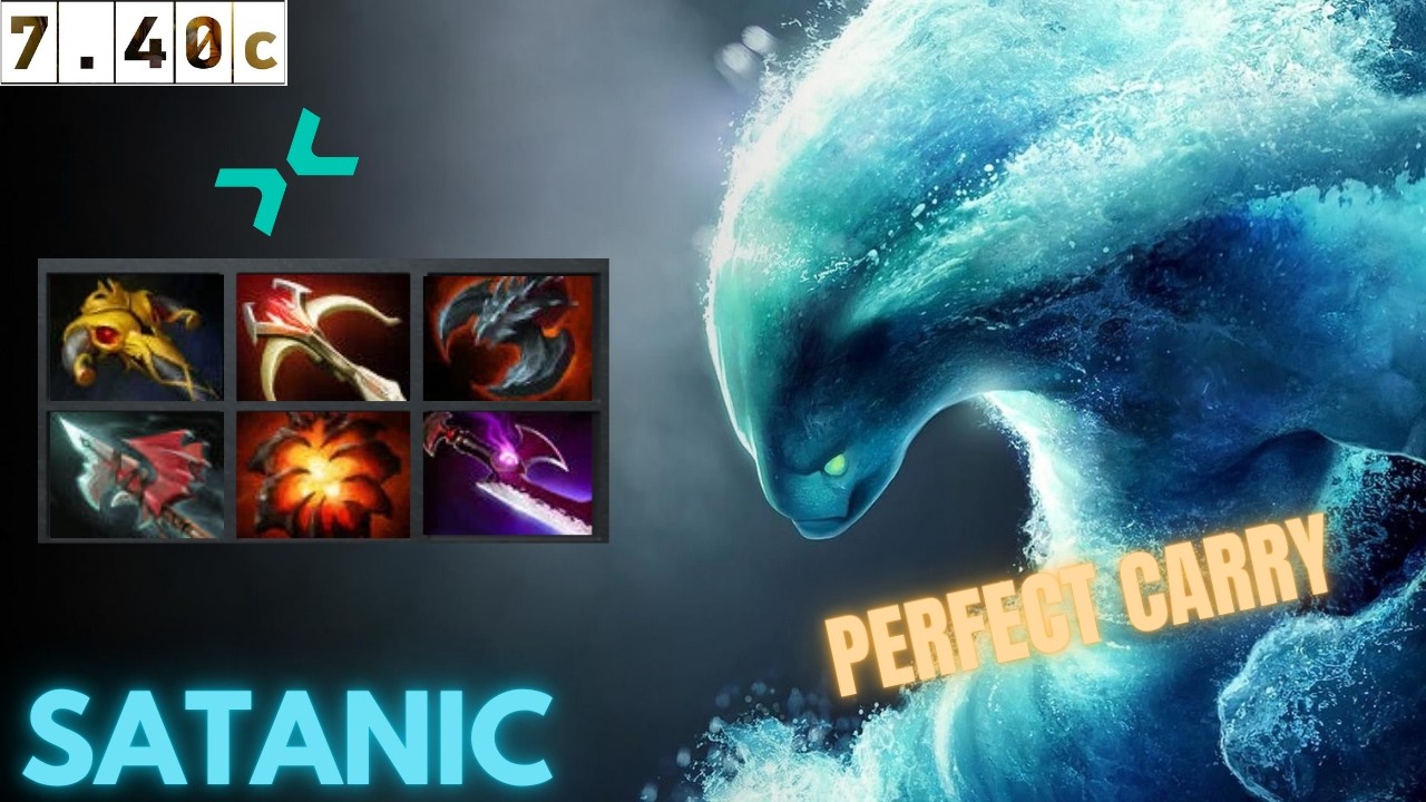 Satanic Morphling Perfect Carry! Dota 2 Pro Archives [Watch & Learn]