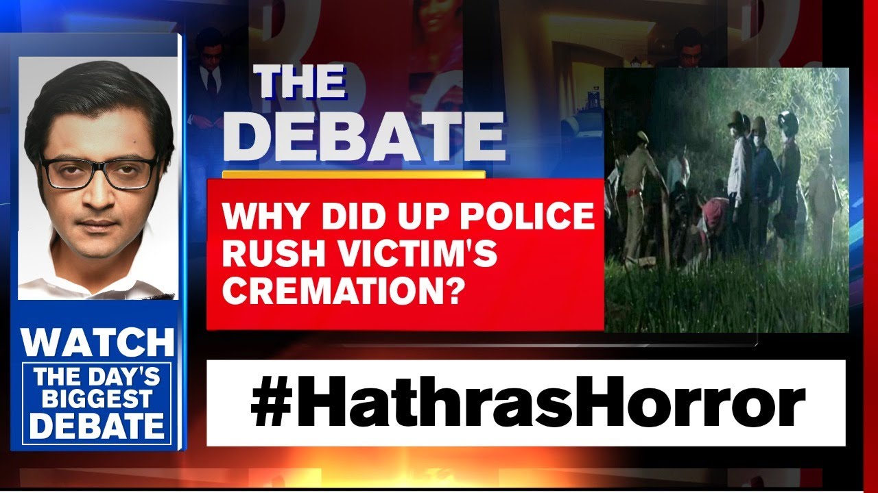Hathras Coverup: Why Did UP Police Rush Victim's Cremation? | Arnab Goswami Debates