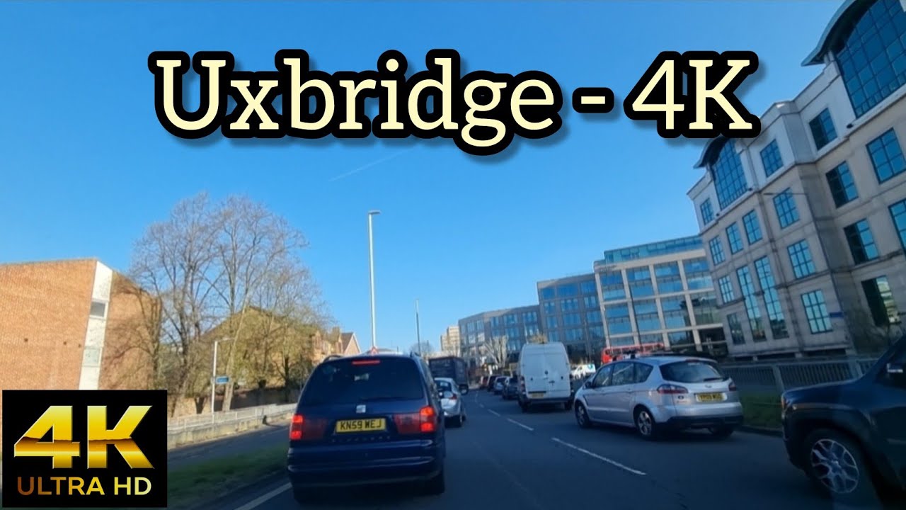 Driving in Uxbridge - [4K]