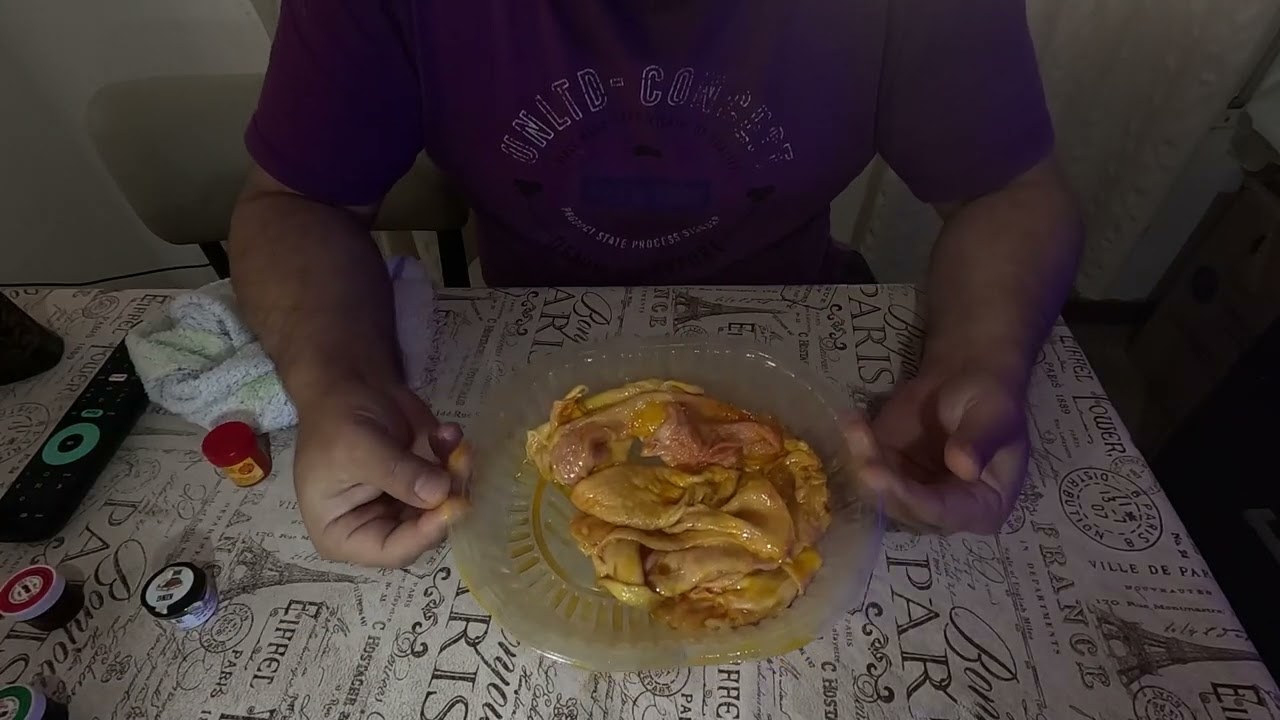 carnada para pejerrey, piel de pollo teñida