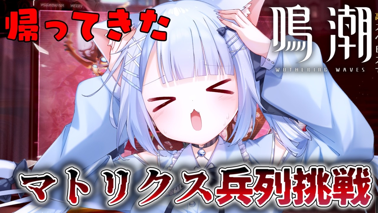 【鳴潮/wutheringwaves】初見さん歓迎！マトリクス兵列50000スコア達成を目指して挑戦！【#vtuberjp 】
