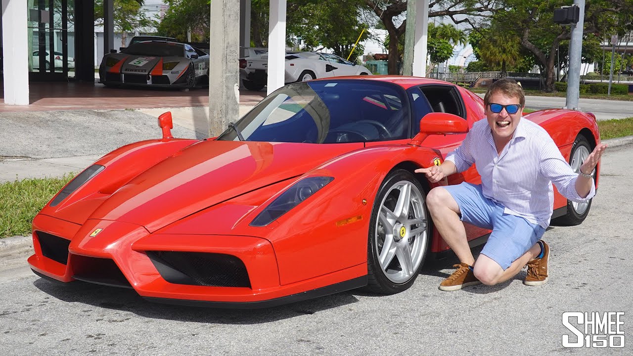 Driving a STRAIGHT PIPE Ferrari Enzo! Exclusive Tour at We Are Curated