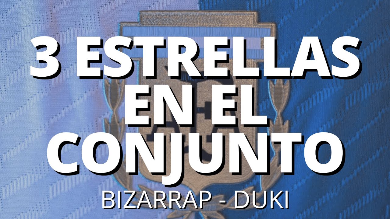 Bizarrap, Duki - 3 ESTRELLAS EN EL CONJUNTO (Letra/Lyrics)