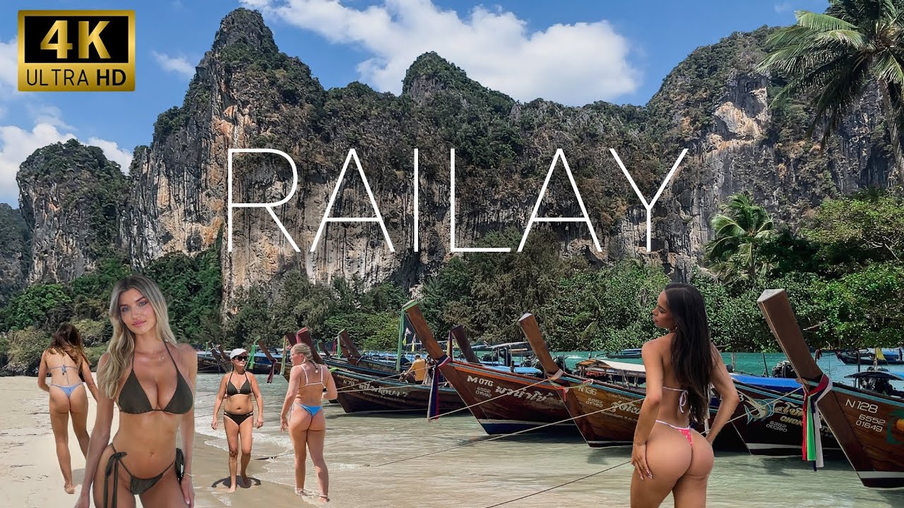 🇹🇭 4K | Walking Railay in Krabi | The Most Beautiful Place in the World | Thailand 2026
