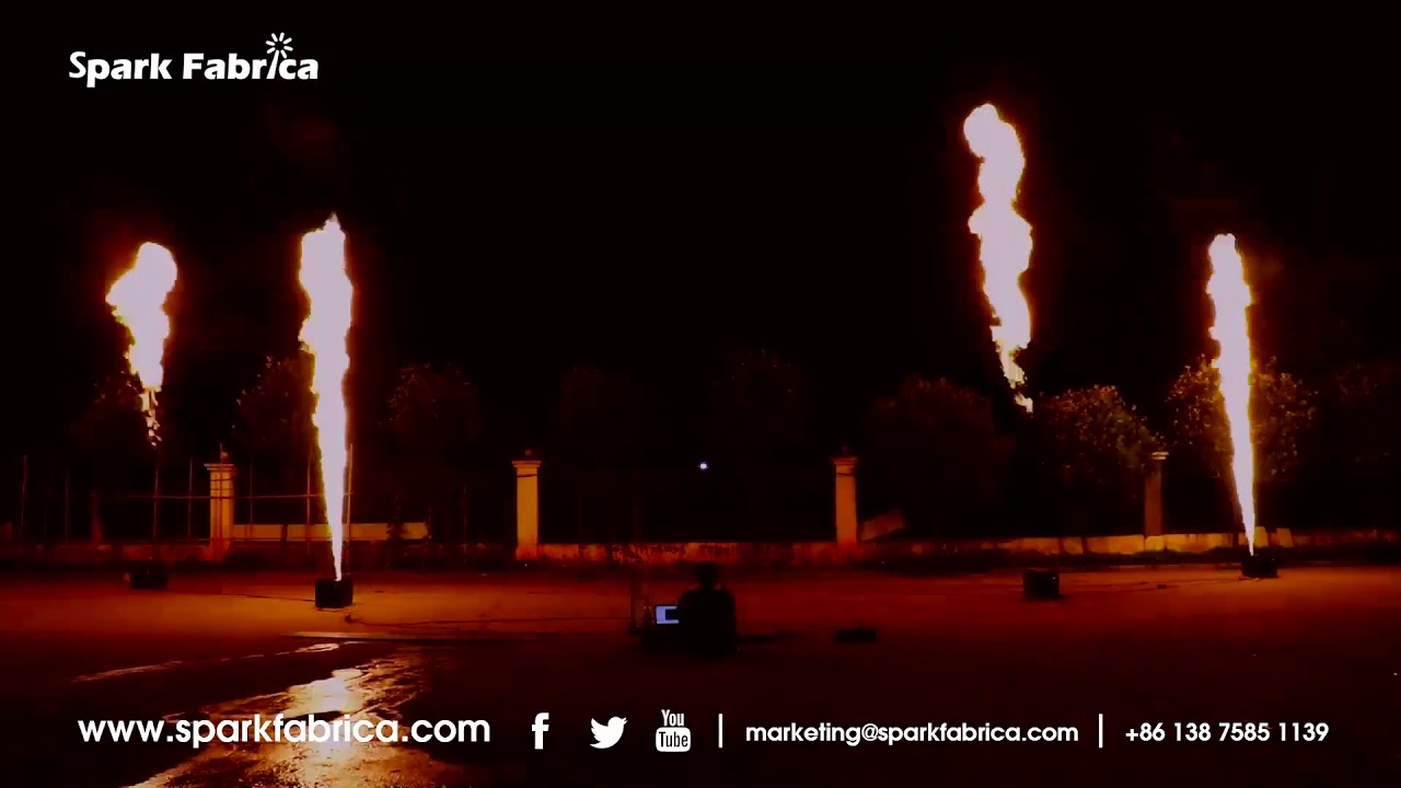 Tornado Flamer SF-180 Moving Head Flame Machine