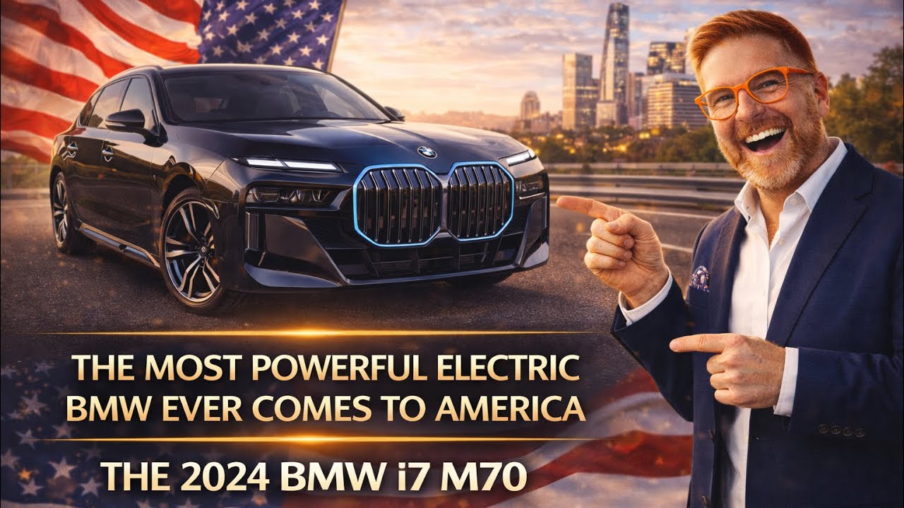 Представляем самый мощный электромобиль BMW за всю историю — это i7 M70.