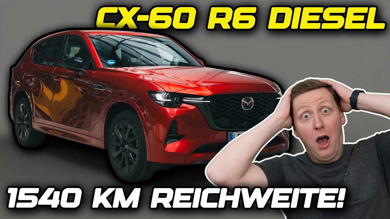 2025 Mazda CX 60 D254 Verbrauch