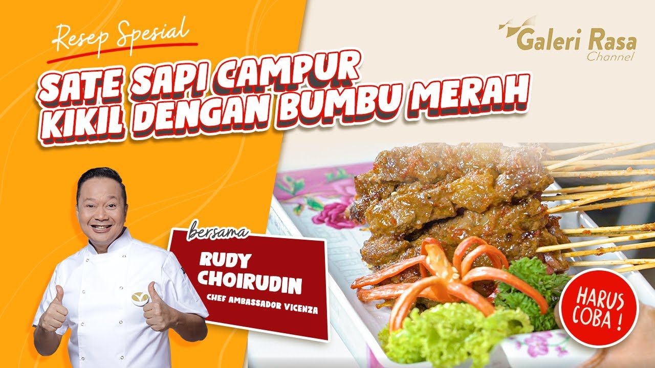 RUDY CHOIRUDIN | PESULAP MERAH WAJIB COBA SATE MERAH ~ RESEP SATE MERAH