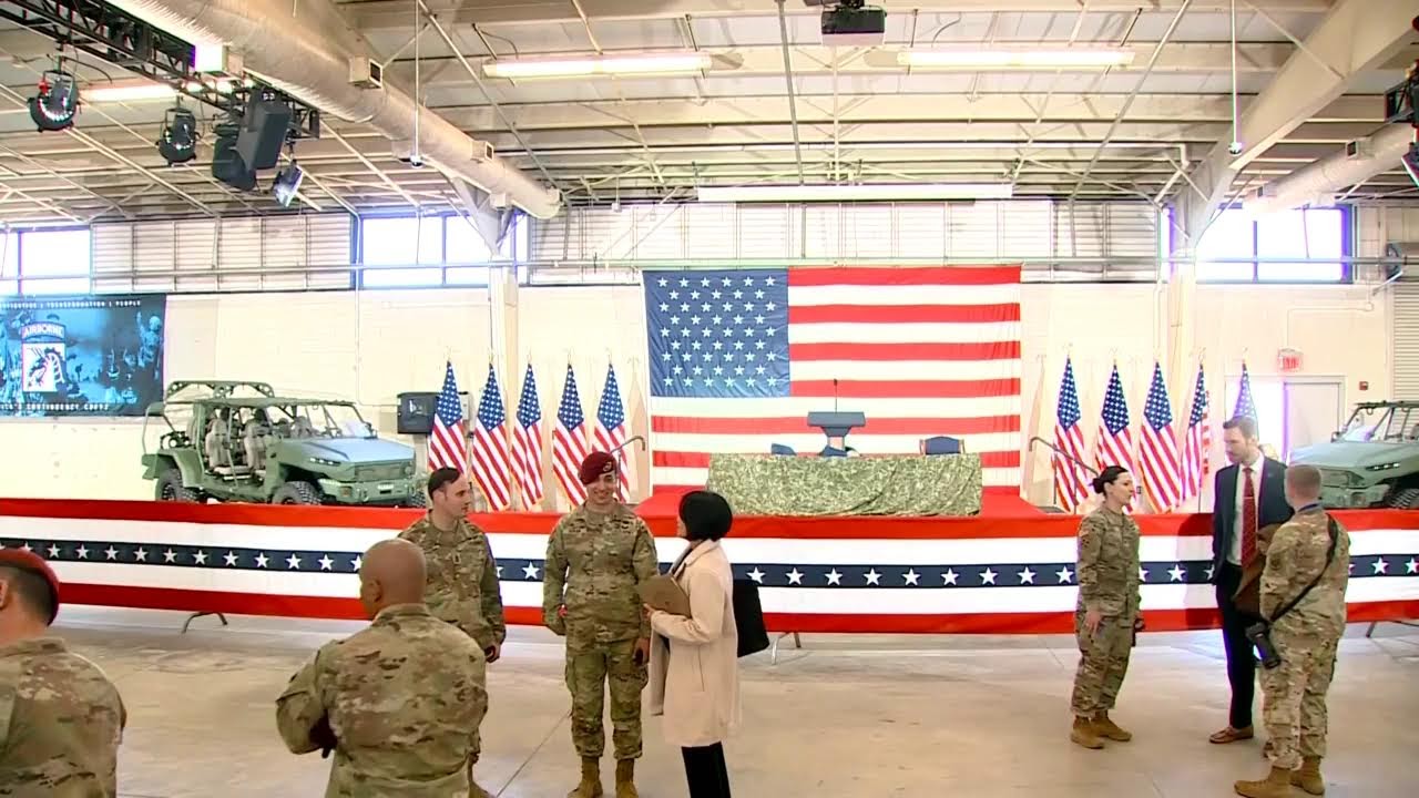 President Trump visits Fort Bragg
