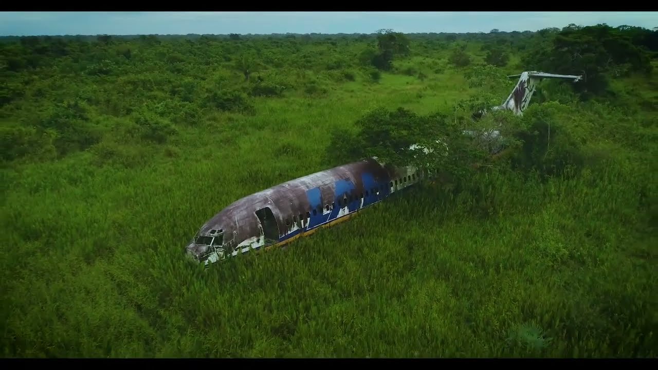 Accidente aéreo Boeing 727 - LAB CP 2429  Lloyd Aereo Boliviano (Video producido por Drone Bolivia)