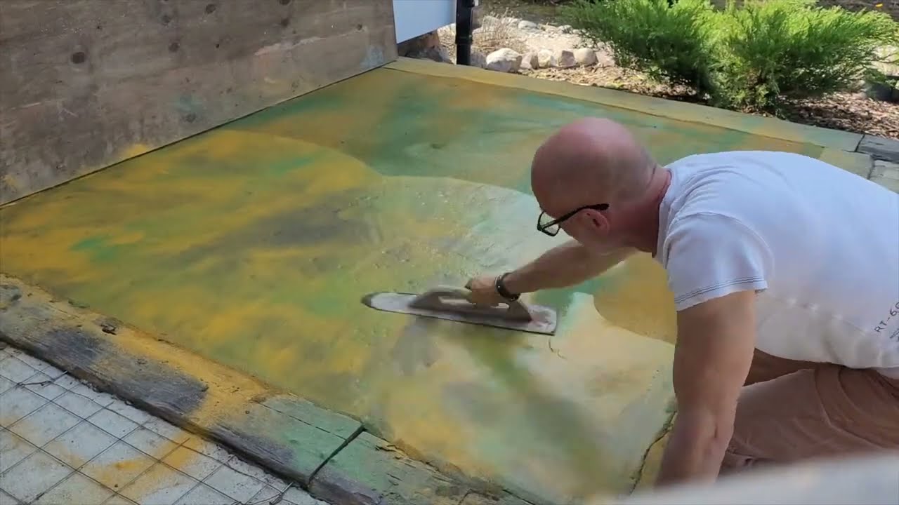 Stylowy Taras z Betonu - Sztuczki z Betonem