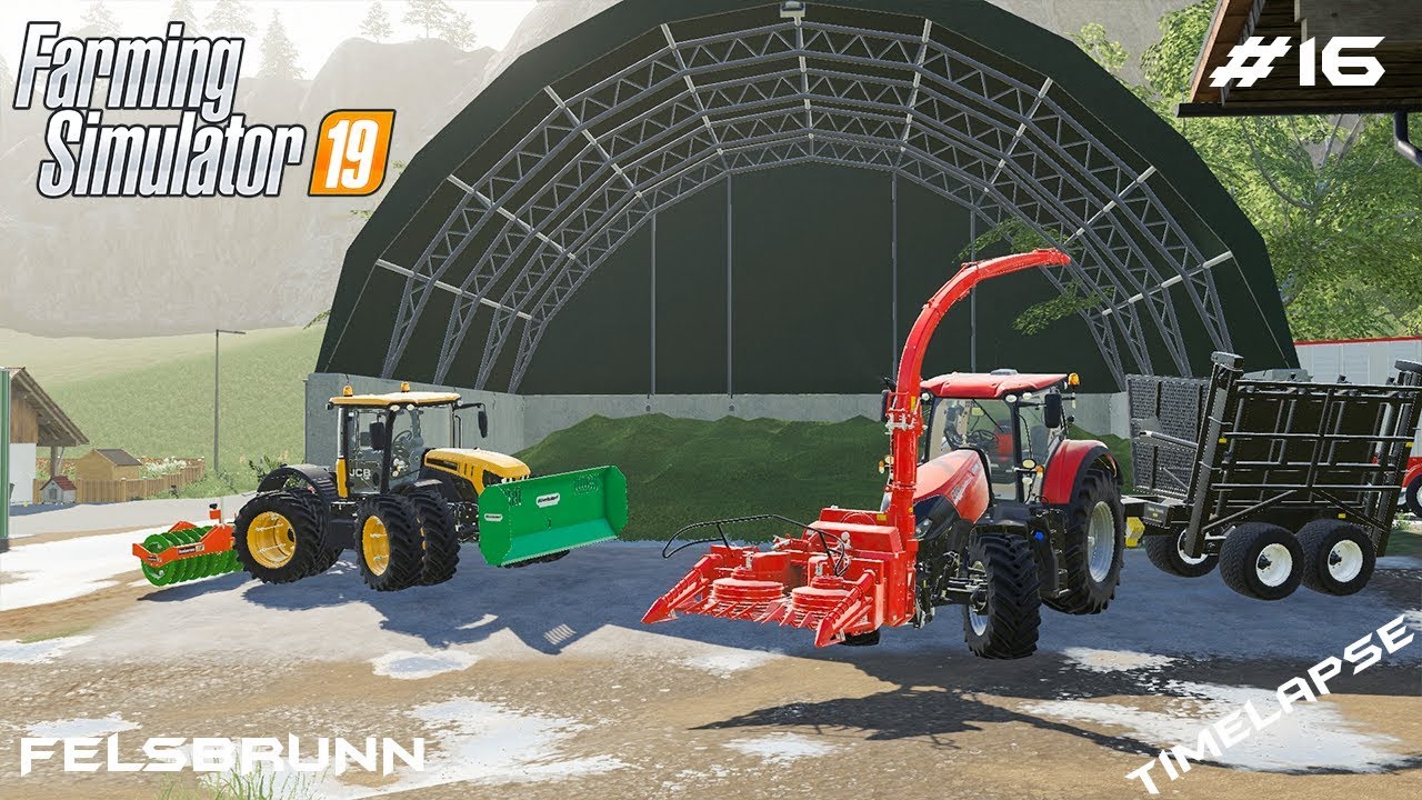 Silage harvest | Animals on Felsbrunn | Farming Simulator 19 | Episode 16