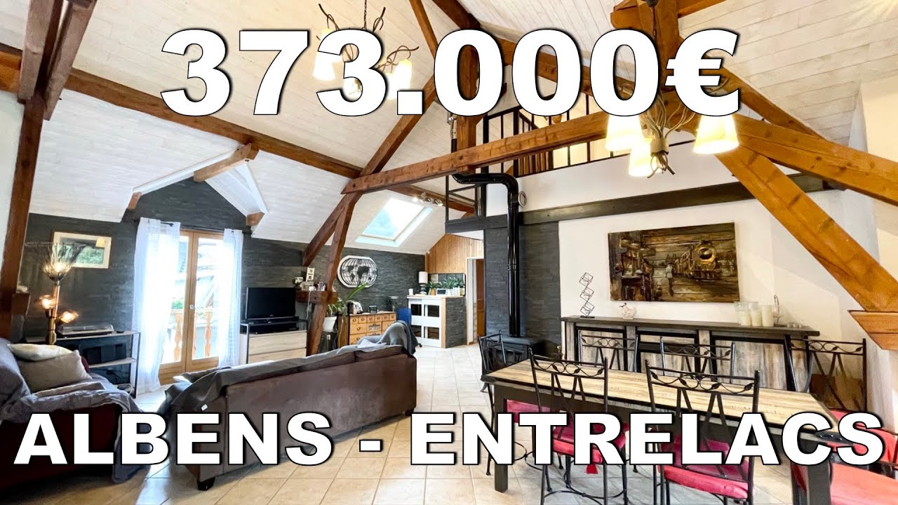 Maison avec 2 appartements à Albens Entrelacs en exclusivité *373.000*