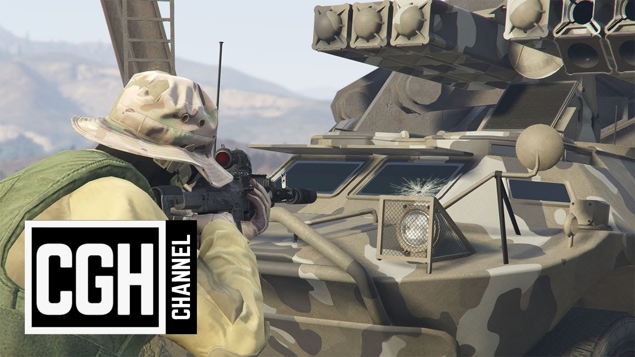 Bulletproof Window Test on Gunrunning DLC Vehicles - GTA Online
