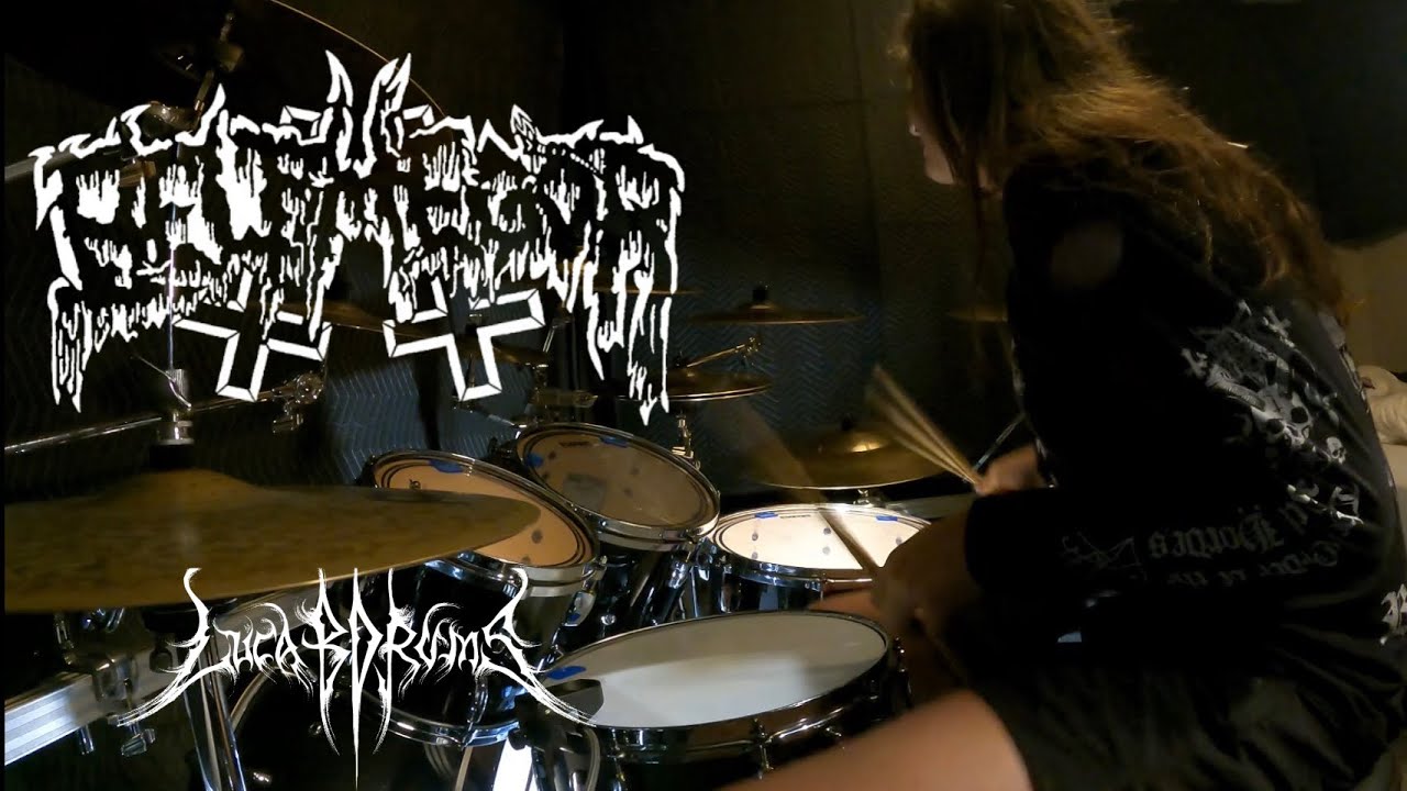 BELPHEGOR - LUCIFER INCESTUS - FAST VERSION  - DRUM COVER 