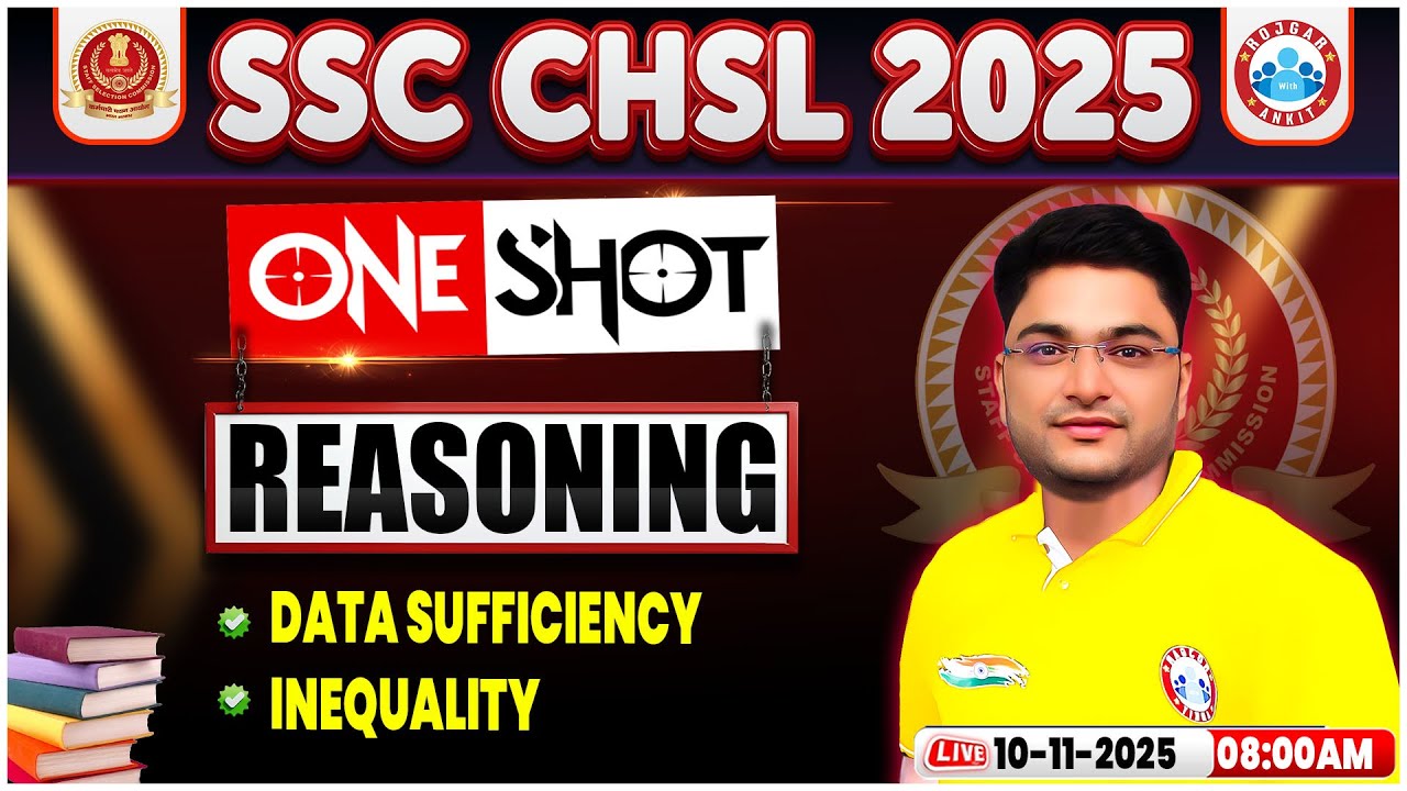 SSC CHSL Reasoning Classes 2025 | SSC CHSL Reasoning One Shot #10 | Reasoning By Shobhit Sir