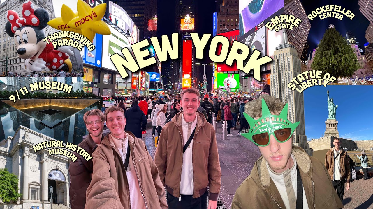 I WENT TO NEW YORK! THANKSGIVING PARADE! STATUE OF LIBERTY, EMPIRE STATE! EVERYTHING! TOTAL DREAM