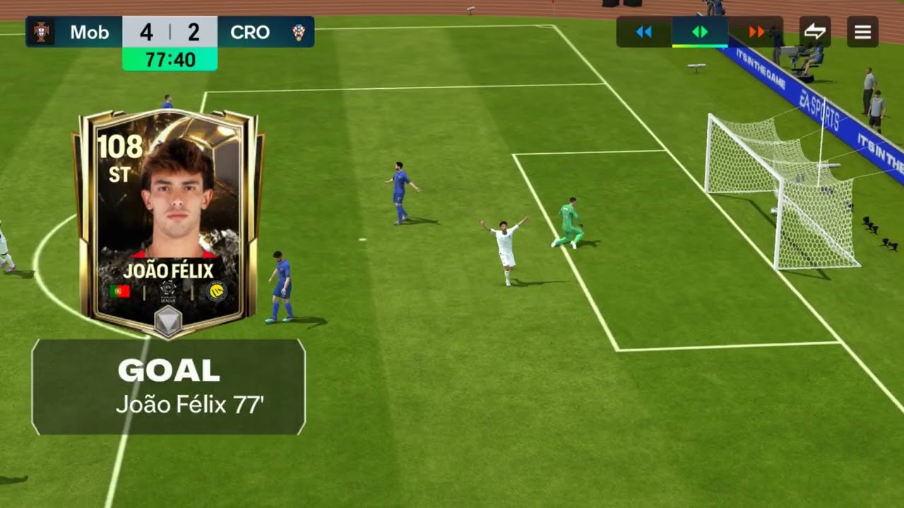 FC Mobile: История нации. Португалия против Хорватии.