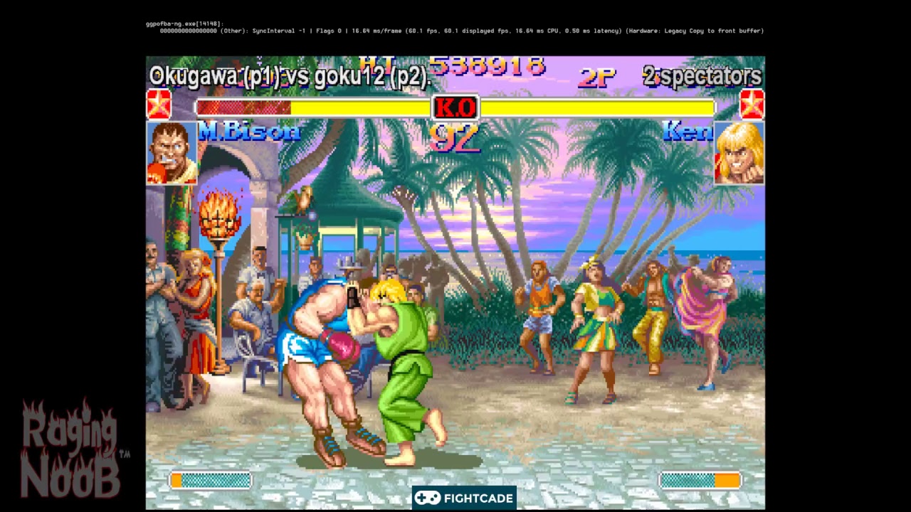 FightCade 1 / Super Street Fighter 2 Turbo / LIVE