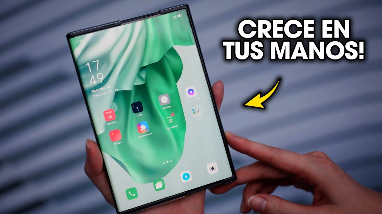 YA ESTÁ AQUÍ EL PRIMER TELÉFONO ENROLLABLE DEL MUNDO!