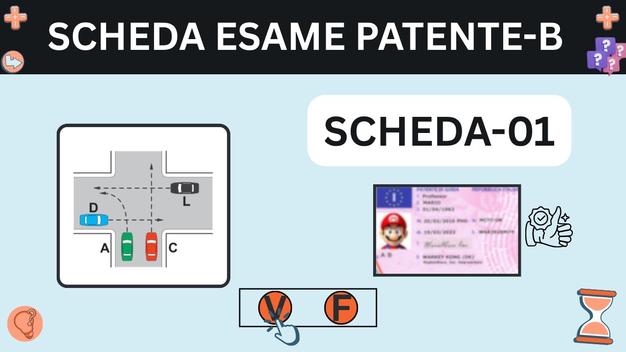 QUIZ PATENTE B 2025 - Domande UFFICIALI | Mettiti alla Prova con il Quiz n.1 - 28 Ottobre 2025