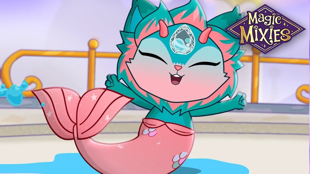 Mixling MERMAID! 🧜🏻‍♀️ | Magic Mixies | Cartoon movies | Moose Squad