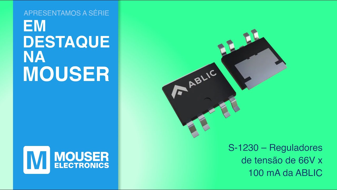 S-1230 – стабилизаторы напряжения ABLIC 66 В x 100 мА: представлены в Mouser | Mouser Electronics
